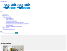 Tablet Screenshot of celiktesisat.com